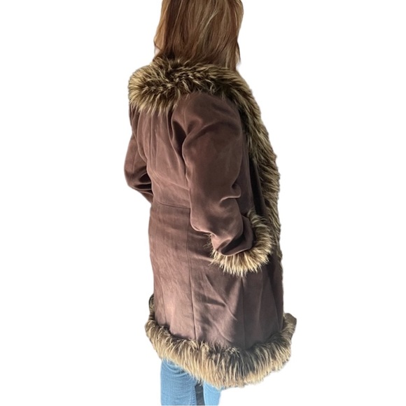 INC International Concepts Jackets & Blazers - Brown INC Long Jacket Large